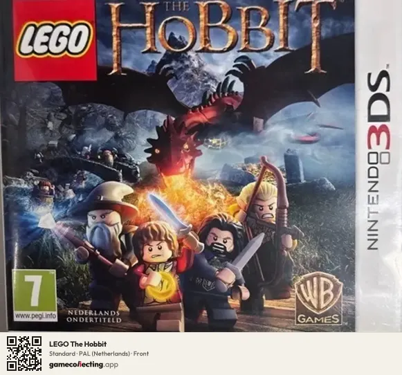 LEGO The Hobbit Nintendo 3DS, Netherlands box front
