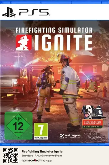 Firefighting Simulator Ignite PlayStation 5, Germany box front