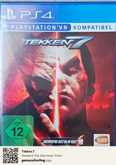 Tekken 7 PlayStation 4, Germany box front