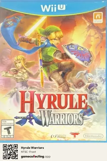 Hyrule Warriors Nintendo Wii U, NTSC box front