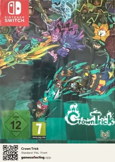 Crown Trick Nintendo Switch, PAL box front