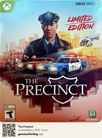 The Precinct Xbox Series X, NTSC box front