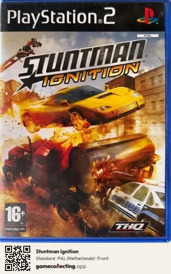 Stuntman Ignition PlayStation 2, Netherlands box front