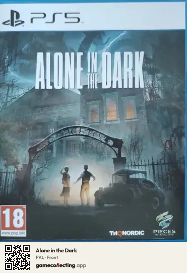 Alone in the Dark PlayStation 5, PAL box front