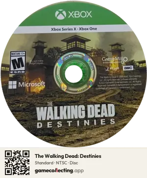 The Walking Dead: Destinies Xbox Series X, NTSC disc