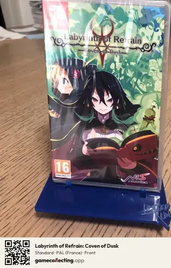 Labyrinth of Refrain: Coven of Dusk Nintendo Switch, France box front