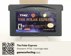 The Polar Express Game Boy Advance, NTSC cartridge label