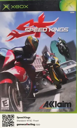 Speed Kings Xbox, NTSC box front