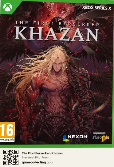 The First Berserker: Khazan Xbox Series X, PAL box front
