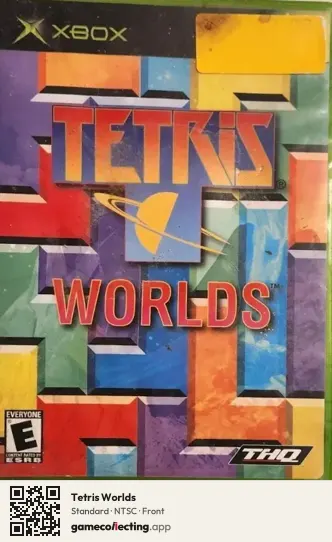 Tetris Worlds Xbox, NTSC box front
