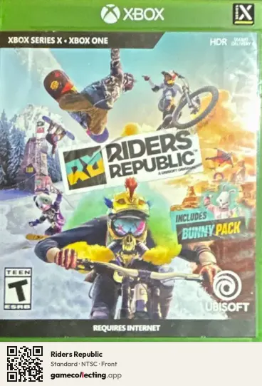 Riders Republic Xbox One, NTSC box front