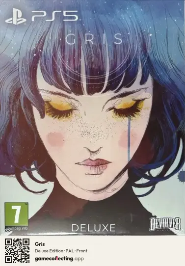 Gris PlayStation 5, PAL box front