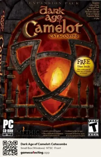 Dark Age of Camelot: Catacombs Computer, NTSC box front