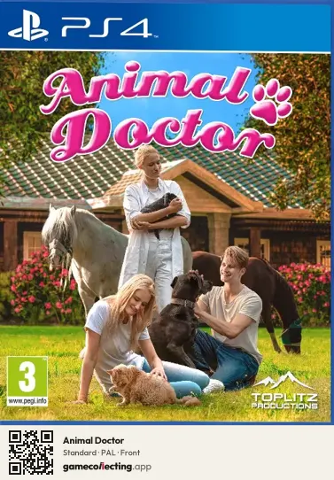 Animal Doctor PlayStation 4, PAL box front