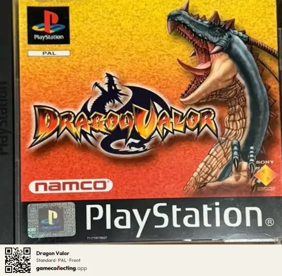 Dragon Valor PlayStation, PAL box front