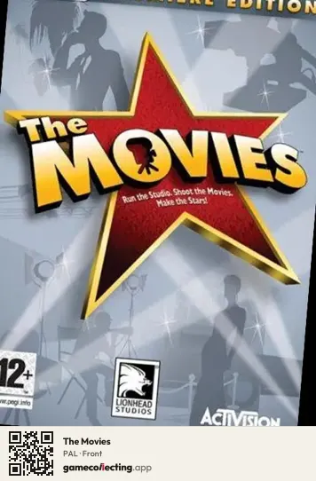 The Movies Computer, PAL box front