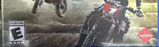 Monster Energy Supercross, the ESRB box on its front
