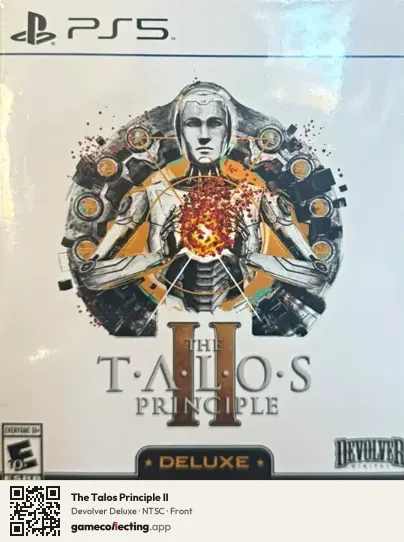 The Talos Principle II PlayStation 5, NTSC box front