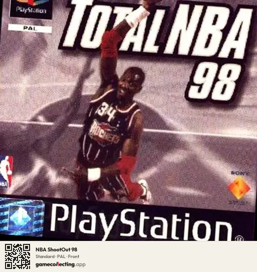 NBA ShootOut 98 PlayStation, PAL box front