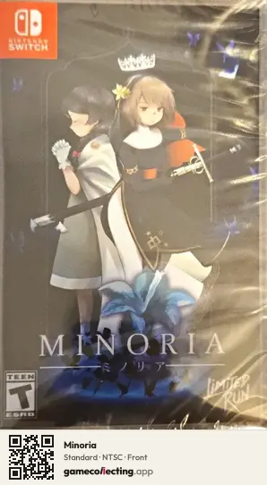 Minoria Nintendo Switch, NTSC box front