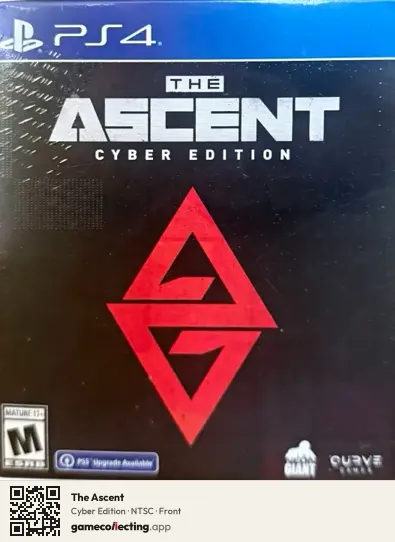 The Ascent PlayStation 4, NTSC box front
