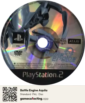 Battle Engine Aquila PlayStation 2, PAL disc