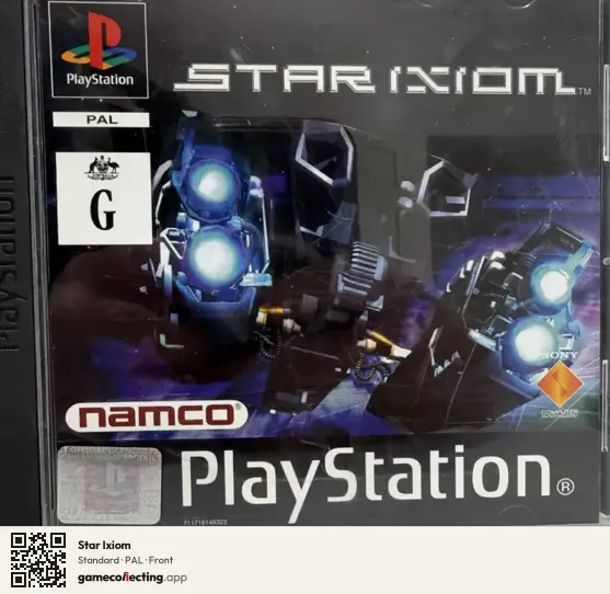 Star Ixiom PlayStation, PAL box front