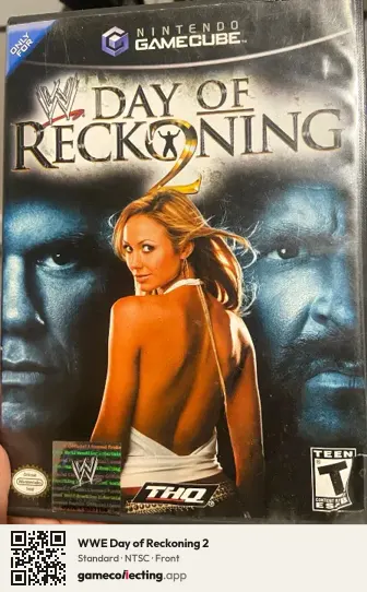 WWE Day of Reckoning 2 Nintendo GameCube, NTSC box front