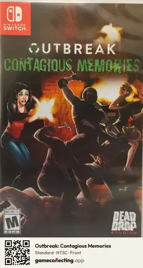 Outbreak: Contagious Memories Nintendo Switch, NTSC box front
