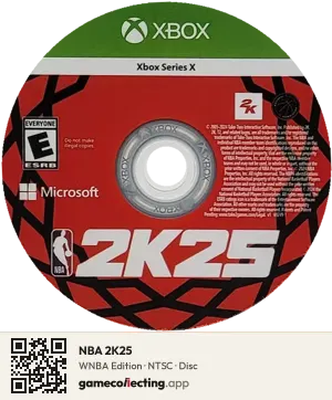 NBA 2K25 Xbox Series X, NTSC disc