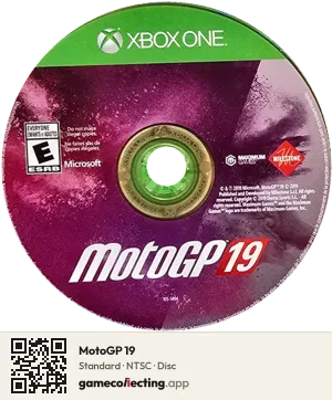 MotoGP 19 Xbox One, NTSC disc