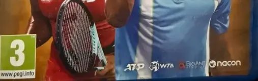 Tiebreak, the PEGI square on its front