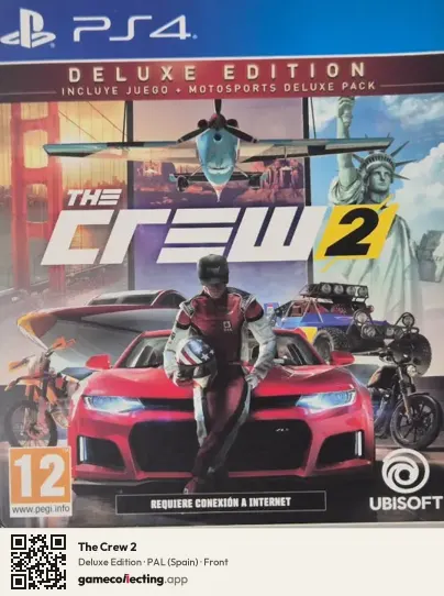 The Crew 2 PlayStation 4, Spain box front