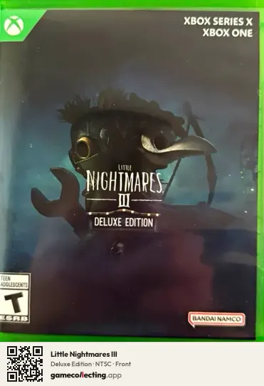 Little Nightmares III Xbox Series X, NTSC box front