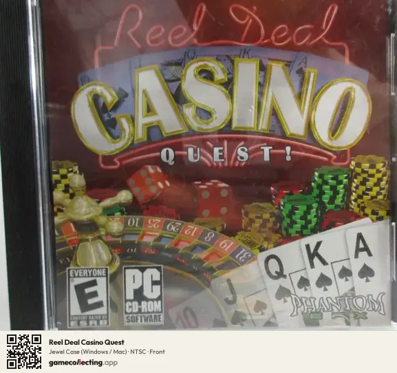 Reel Deal Casino Quest Computer, NTSC box front