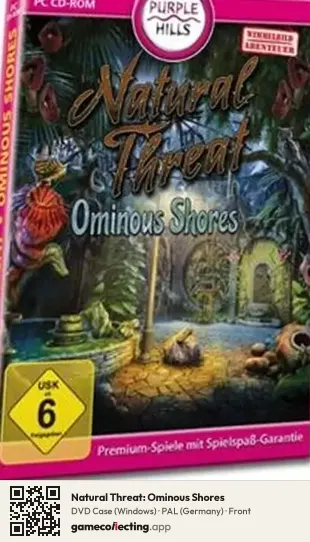 Natural Threat: Ominous Shores Computer, Germany box front