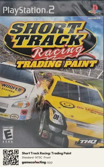 Short Track Racing: Trading Paint PlayStation 2, NTSC box front