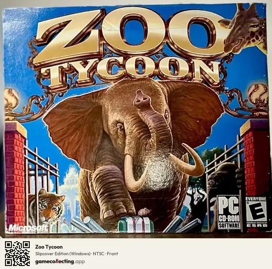 Zoo Tycoon Computer, NTSC box front