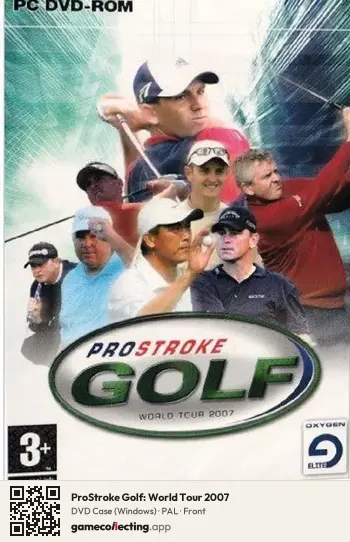ProStroke Golf: World Tour 2007 Computer, PAL box front