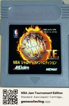 NBA Jam Tournament Edition Game Boy, Asia cartridge label