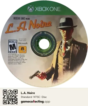 L.A. Noire Xbox One, NTSC disc