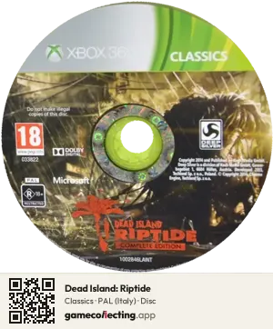 Dead Island: Riptide Xbox 360, PAL disc