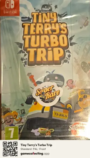 Tiny Terry's Turbo Trip Nintendo Switch, PAL box front