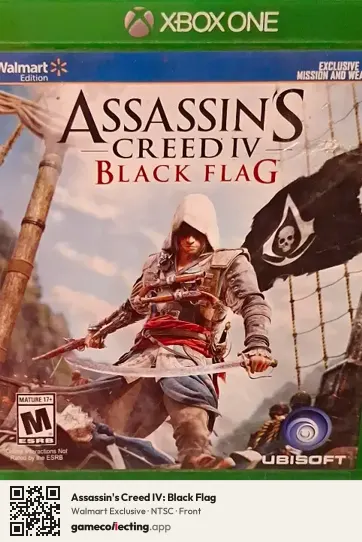 Assassin's Creed IV: Black Flag Xbox One, NTSC box front