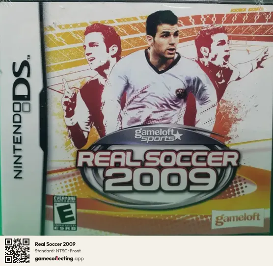 Real Soccer 2009 Nintendo DS, NTSC box front