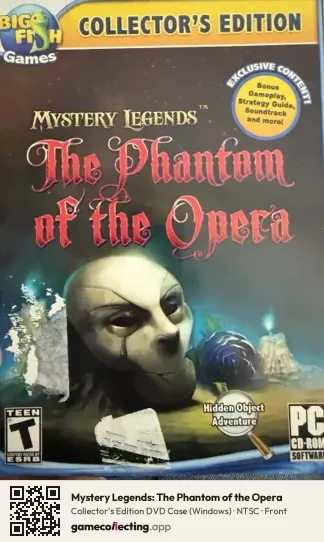 Mystery Legends: The Phantom of the Opera Computer, NTSC box front