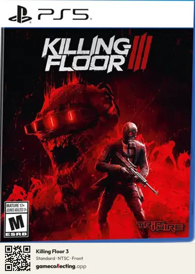 Killing Floor 3 PlayStation 5, NTSC box front