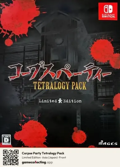 Corpse Party Tetralogy Pack Nintendo Switch, Asia box front