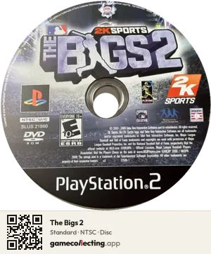The Bigs 2 PlayStation 2, NTSC disc