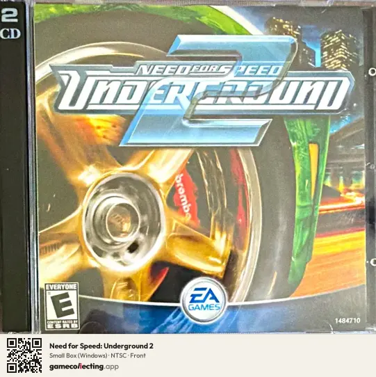Need for Speed: Underground 2 Computer, NTSC box front